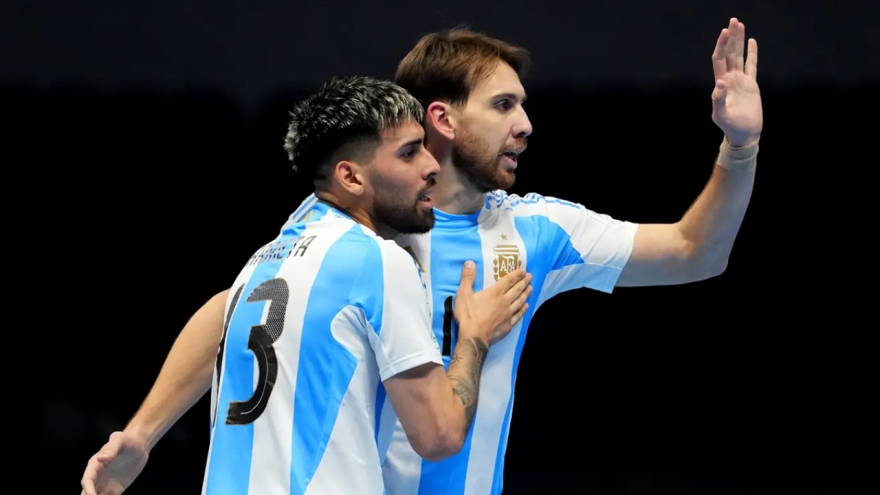 Kết quả và lịch thi đấu futsal World Cup: Argentina thể hiện sức mạnh